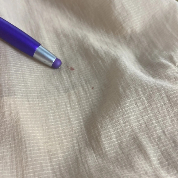 2/$25 White black cream Nike air hoodless lightweight coat zip  up jacket sz M - Picture 10 of 10